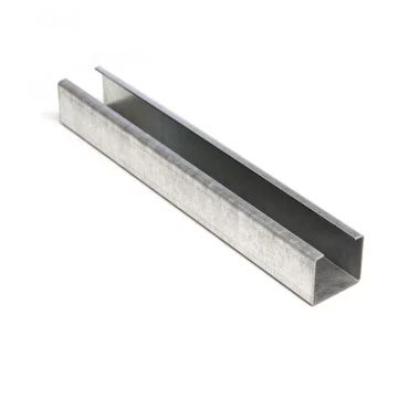 Stainless steel channel: structural support, strong and durable