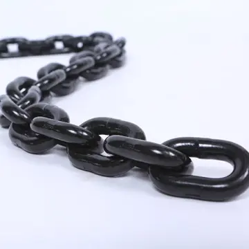 High-strength manganese steel lifting chain: wear-resistant and durable, specially designed for hoisting and lifting