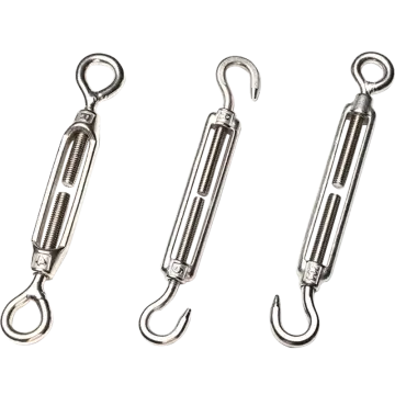Turnbuckle Carbon steel, alloy steel, stainless steel