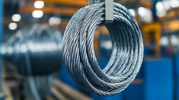 Lifting wire rope, 6×37 Standard Steel Core (IWRC)