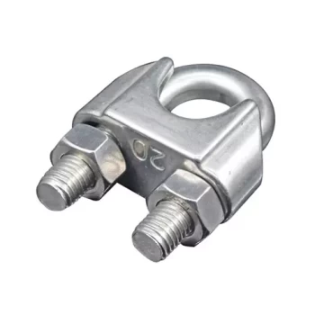 DIN741 wire rope clips Port machinery, tower cranes,