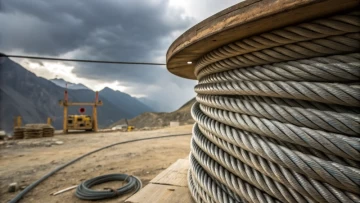 High Strength Lifting Wire Rope 6x36WS+IWRC Galvanized Steel Wire Rope